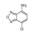 7-氯苯并[c][1,2,5]噁二唑-4-胺结构式