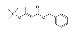 benzyl 3-((trimethylsilyl)oxy)but-2-enoate结构式