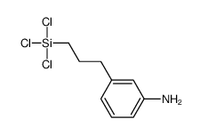 3-(3-trichlorosilylpropyl)aniline Structure