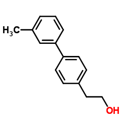 4-(3-METHYLPHENYL)PHENETHYL ALCOHOL结构式