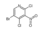 5-bromo-2,4-dichloro-3-nitropyridine structure