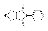 2-phenyltetrahydropyrrolo[3,4-c]pyrrole-1,3(2H,3aH)-dione结构式