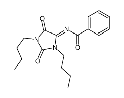 N-(1,3-dibutyl-2,5-dioxoimidazolidin-4-ylidene)benzamide Structure