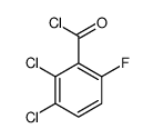 2,3-Dichloro-6-fluorobenzoyl chloride structure