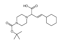 (E)-2-(4-BOC-PIPERAZIN-1-YL)-4-CYCLOHEXYL-3-BUTENOIC ACID picture