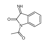 1-acetyl-3-iminoindol-2-one结构式