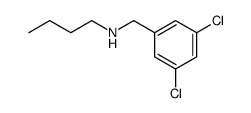 Butyl-(3,5-dichloro-benzyl)-amine结构式