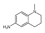 6-Quinolinamine, 1,2,3,4-tetrahydro-1-methyl结构式