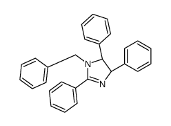 (4S,5S)-1-benzyl-2,4,5-triphenyl-4,5-dihydroimidazole Structure