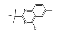 2-tert-butyl-4-chloro-6-iodoquinazoline Structure