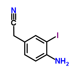 (4-Amino-3-iodophenyl)acetonitrile picture