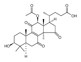 赤芝酸E结构式