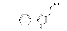 2-(4-tert-butylphenyl)histamine结构式