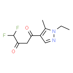 1-(1-ETHYL-5-METHYL-1H-PYRAZOL-4-YL)-4,4-DIFLUOROBUTANE-1,3-DIONE picture