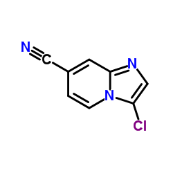 3-Chloroimidazo[1,2-a]pyridine-7-carbonitrile Structure