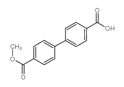 4-[4-(甲氧羰基)苯基]苯甲酸结构式