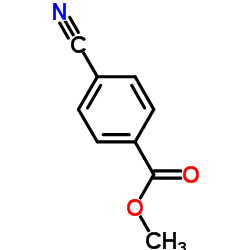 Methyl 4-cyanobenzoate Structure