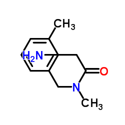 N-Methyl-N-(3-methylbenzyl)glycinamide结构式