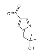 2-methyl-1-(4-nitro-1H-pyrazol-1-yl)propan-2-ol Structure