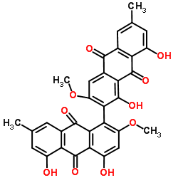 5,7'-联大黄素甲醚结构式