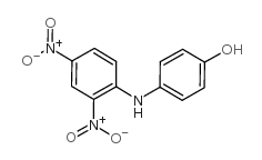 4-(2,4-二硝基苯胺)苯酚结构式