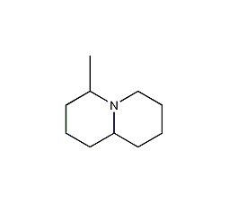 八氢-4-甲基-2H-喹嗪结构式