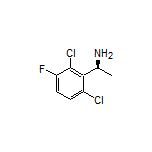(S)-1-(2,6-Dichloro-3-fluorophenyl)ethanamine Structure