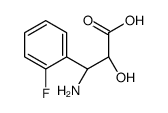 (2R,3R)-3-amino-3-(2-fluorophenyl)-2-hydroxypropanoic acid结构式