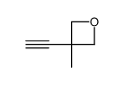 3-ethynyl-3-methyloxetane structure