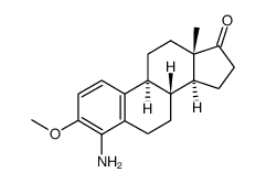 4-amino-3-methoxyestra-1,3,5(10)-trien-17-one Structure