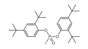 O=PI(O-2,4-tBu2C6H3)2 Structure