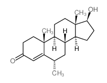 Androst-4-en-3-one,17-hydroxy-6-methyl-, (6a,17b)- picture