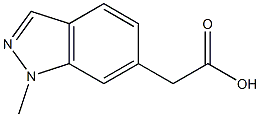 2-(1-methyl-1H-indazol-6-yl)acetic acid图片