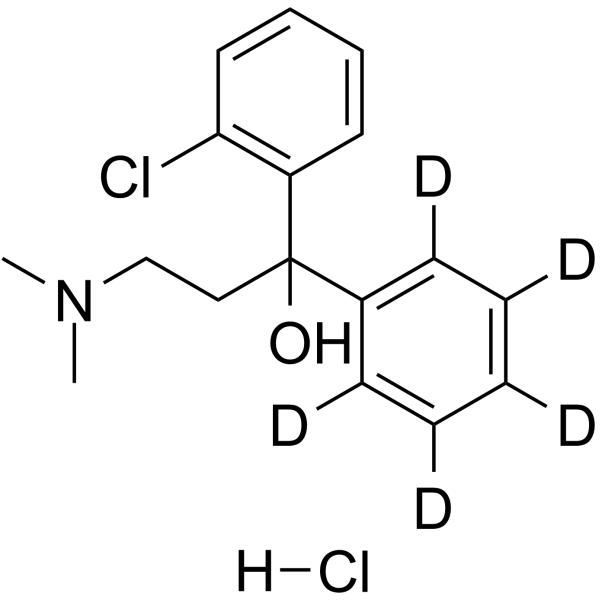 Chlophedianol-d5 hydrochloride Structure