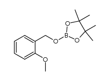 2-(2-methoxybenzyl)oxypinacolborane Structure