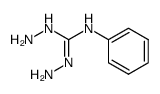 1,2-Diamino-3-phenyl-guanidin Structure