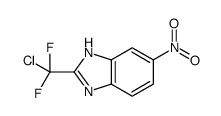 2-[chloro(difluoro)methyl]-6-nitro-1H-benzimidazole Structure