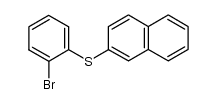 2-bromophenyl 2-naphthyl sulfide结构式