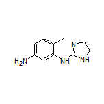 N1-(4,5-Dihydro-1H-imidazol-2-yl)-6-methylbenzene-1,3-diamine Structure