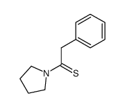 Ethanethione,2-phenyl-1-(1-pyrrolidinyl)- structure