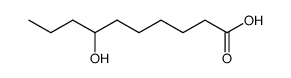 dl-7-Hydroxydecanoic acid Structure