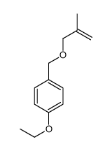 Benzene, 1-ethoxy-4-[[(2-methyl-2-propenyl)oxy]methyl]- (9CI)结构式