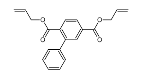 diallyl [1,1'-biphenyl]-2,5-dicarboxylate结构式