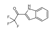 Ethanone, 2,2,2-trifluoro-1-(1H-indol-2-yl)- (9CI) Structure