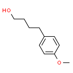 4-(4-methoxyphenyl)butan-1-ol结构式