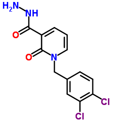 1-(3,4-Dichlorobenzyl)-2-oxo-1,2-dihydro-3-pyridinecarbohydrazide Structure