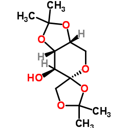 Diacetone fructose structure