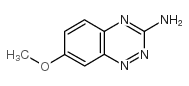 7-METHOXYBENZO[E][1,2,4]TRIAZIN-3-AMINE structure