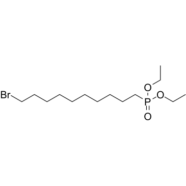 diethyl 10-bromodecylphosphonate Structure