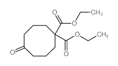 Diethyl 5-oxocyclooctane-1,1-dicarboxylate Structure